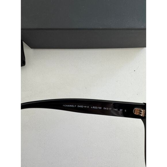 CHANEL 5482h  Square Sunglasses Acetate & Glass Pearls polarized - Picture 10 of 12